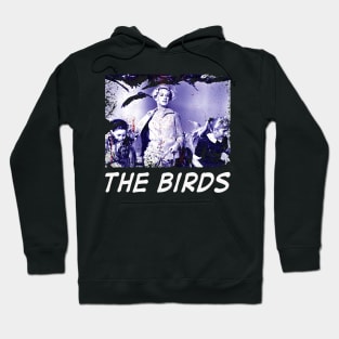 A Murderous Sky Birds Horror Film Fan Tee Hoodie